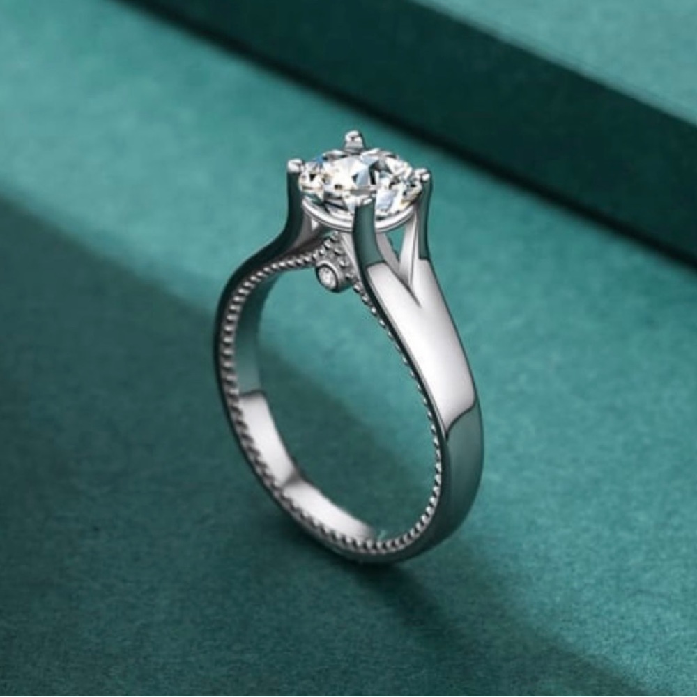 925 Sterling Silver Geometric Minimalist Band Ring
